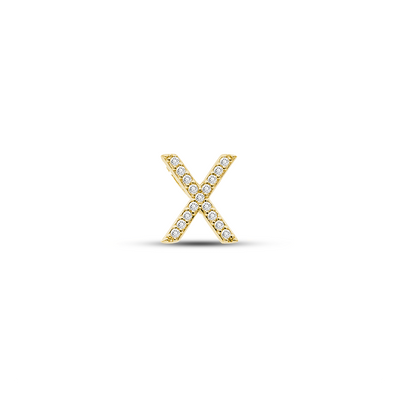 Pendente Lettera X - Idea Brillante Napoli